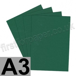 Colorset Recycled Card, 350gsm,  A3, Evergreen