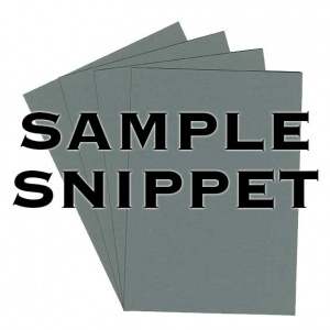 •Sample Snippet, Colorset, 270gsm, Flint