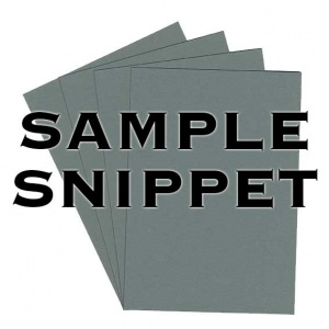 Sample Snippet, Colorset, 120gsm, Flint