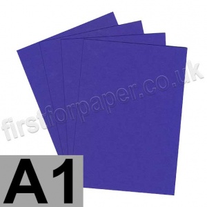 Colorset Recycled Card, 270gsm, A1, Indigo - per 25 sheets