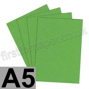 Colorset Recycled Card, 350gsm,  A5, Lime