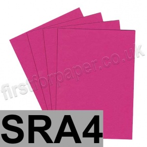 Colorset Recycled Paper, 120gsm, SRA4, Magenta