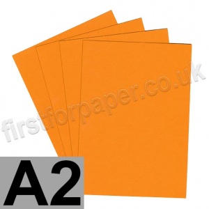 Colorset Recycled Card, 270gsm, A2, Mango
