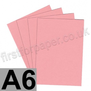 Colorset Recycled Paper, 120gsm, A6, Pink Ice