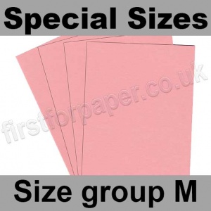 Colorset Recycled Paper, 120gsm, Special Sizes, (Size Group M), Pink Ice