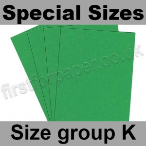 Colorset Recycled Paper, 120gsm, Special Sizes, (Size Group K), Spring Green