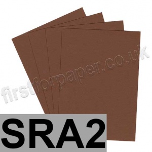 Colorset Recycled Paper, 120gsm, SRA2, Tuscan Brown