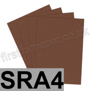 Colorset Recycled Card, 270gsm, SRA4, Tuscan Brown