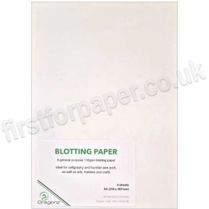 Blotting Paper, A4 - 4 sheets