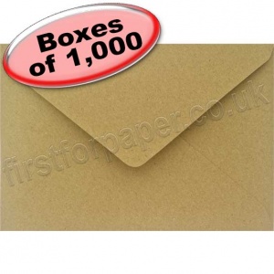 Abbey, Fleck Kraft Recycled Envelope, 152 x 216mm - 1,000 Envelopes