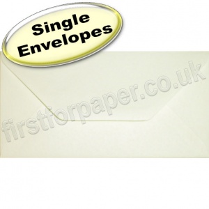 Anvil Hammer, Textured Greetings Card Envelope, DL (110 x 220mm), Ivory