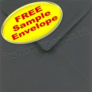 Sample Spectrum Envelope, 155 x 155mm, Black