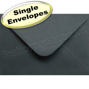 Spectrum Greetings Card Envelope, C6 (114 x 162mm), Black
