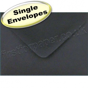 Spectrum Greetings Card Envelope, C7 (81 x 111mm), Black