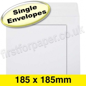 Calypso, Peel & Seal, Greetings Card Envelope, 185 x 185mm, White