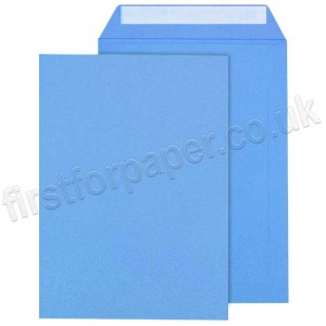 Calypso Colour Envelopes, Peel & Seal, C4 (324 x 229mm), Bright Blue - Box of 250