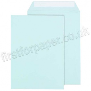 Calypso Colour Envelopes, Peel & Seal, C4 (324 x 229mm), Light Blue - Box of 250