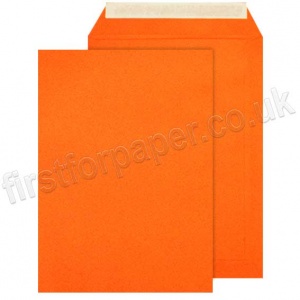Calypso Colour Envelopes, Peel & Seal, C4 (324 x 229mm), Orange - Box of 250
