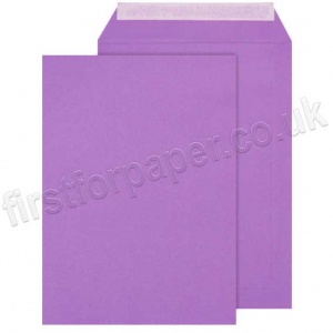 Calypso Colour Envelopes, Peel & Seal, C4 (324 x 229mm), Purple - Box of 250
