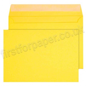 Calypso Colour Envelopes, Peel & Seal, C5 (162 x 229mm), Daffodil - Box of 500