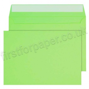 Calypso Colour Envelopes, Peel & Seal, C5 (162 x 229mm), Mid Green - Box of 500
