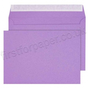 Calypso Colour Envelopes, Peel & Seal, C5 (162 x 229mm), Purple - Box of 500