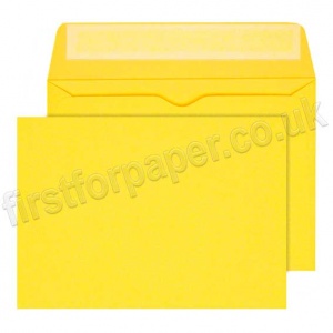 Calypso Colour Envelopes, Peel & Seal, C6 (114 x 162mm), Daffodil - Box of 500