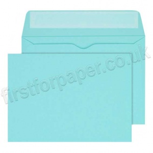 Calypso Colour Envelopes, Peel & Seal, C6 (114 x 162mm), Mid Blue - Box of 500