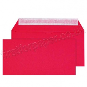Calypso Colour Envelopes, Peel & Seal, DL (110 x 220mm), Dark Red - Box of 500
