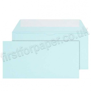 Calypso Colour Envelopes, Peel & Seal, DL (110 x 220mm), Light Blue - Box of 500