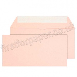 Calypso Colour Envelopes, Peel & Seal, DL (110 x 220mm), Light Pink - Box of 500