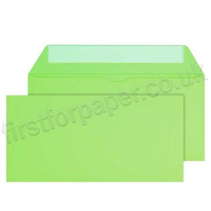 Calypso Colour Envelopes, Peel & Seal, DL (110 x 220mm), Mid Green - Box of 500