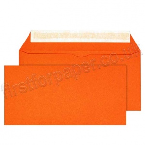 Calypso Colour Envelopes, Peel & Seal, DL (110 x 220mm), Orange - Box of 500