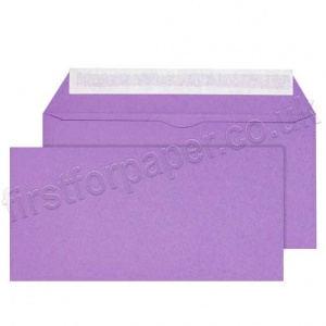 Calypso Colour Envelopes, Peel & Seal, DL (110 x 220mm), Purple - Box of 500