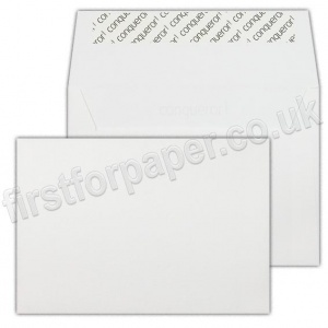 Conqueror Smooth Wove Envelopes, C6 (114 x 162mm) Brilliant White - Box of 500
