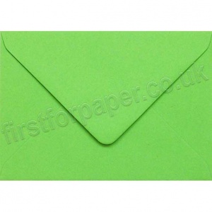 Colorset Recycled Gummed Envelopes, C6 (114 x 162mm) Lime