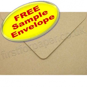 •Sample Spectrum, Fleck Kraft Recycled Envelope 125 x 175mm