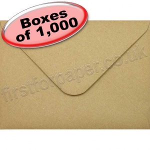Abbey, Fleck Kraft Recycled Envelope, 133 x 184mm - 1,000 Envelopes