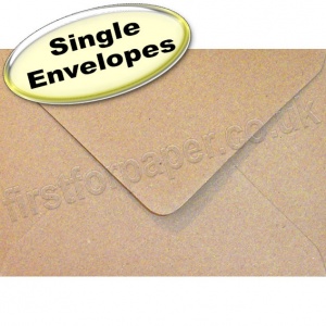 Abbey, Fleck Kraft Recycled Envelope, C6 (114 x 162mm)