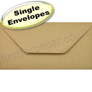 Spectrum, Fleck Kraft Recycled Envelope, DL (110 x 220mm)