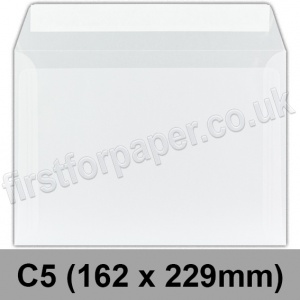 Krystal Translucent Plain Envelope, C5 (162 x 229mm) - 100 Envelopes