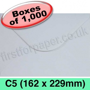 Rapid Recycled Envelope, C5 (162 x 229mm), White - 1,000 Envelopes