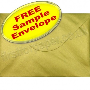Sample Spectrum Envelope, C5, Metallic Gold