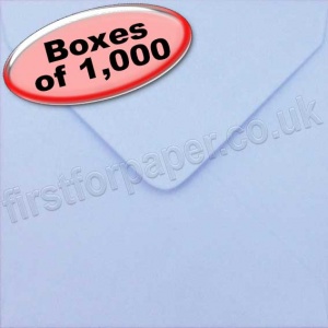 Spectrum Greetings Card Envelope, 130 x 130mm, Wedgewood Blue - 1,000 Envelopes