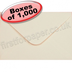 Spectrum Greetings Card Envelope, 133 x 184mm, Vanilla - 1,000 Envelopes
