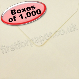 Spectrum Greetings Card Envelope, 140 x 140mm, Vanilla - 1,000 Envelopes