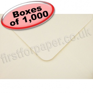 Spectrum Greetings Card Envelope, 152 x 216mm, Vanilla - 1,000 Envelopes