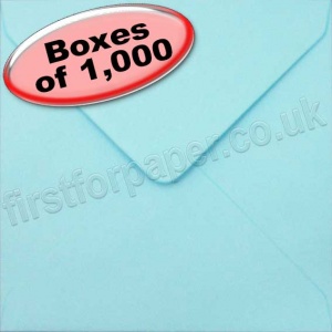 Spectrum Greetings Card Envelope, 155 x 155mm, Pastel Blue - 1,000 Envelopes