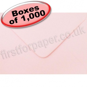 Spectrum Greetings Card Envelope, C6 (114 x 162mm), Baby Pink - 1,000 Envelopes