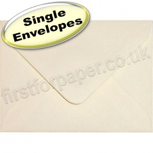 Spectrum Greetings Card Envelope, C7 (82 x 113mm), Vanilla